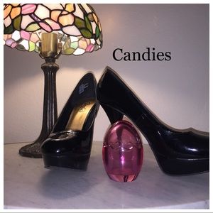 Donated Cute - Candies Black Patent Heels